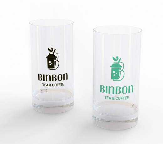 THIẾT KẾ LOGO BINBON TEA  & COFFEE  ANH MINH - TP. TAM ĐIỆP - T. NINH BÌNH